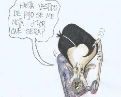 El disfraz inútil