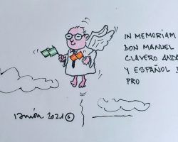 In Memoriam, don Manuel ClaveroLa Viñeta de Ramón