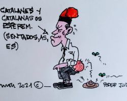 Catalanes y catalanas os esperemLa Viñeta de Ramón