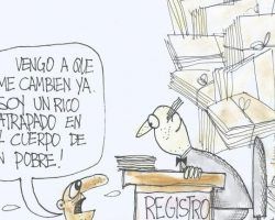Mañana en el registro civil