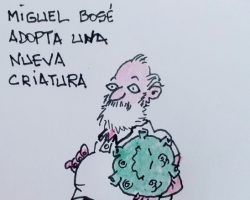 Bosé adopta una nueva criaturaLa Viñeta de Ramón