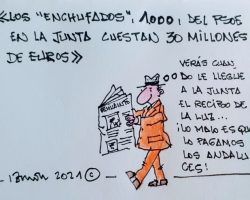 Verás cuando le llegue a la Junta el recibo de la luz…La Viñeta de Ramón