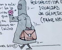 Irene Montero irá a Afganistán (Fake News)La Viñeta de Ramón