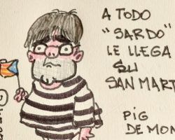 A todo «sardo» le llega su San MartínLa Viñeta de Ramón