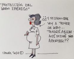 ¿Y si digo que voy a tener un lobo…?La Viñeta de Ramón