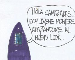 El nuevo look de Irene MonterE