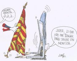Sánchez se agacha
