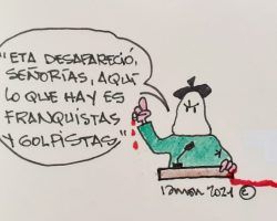 «ETA desapareció, señorías»La Viñeta de Ramón