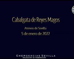 Vídeo del recorrido de la Cabalgata de Reyes Magos de Sevilla