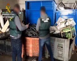 La Guardia Civil detiene a un vecino de Benacazón como autor de 9 robos en Subestaciones Eléctricas de ADIFEn uno de los robos se tuvo que detener el tráfico ferroviario