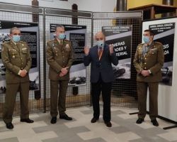Inaugurada la Exposición del Centenario de las Unidades Acorazadas Podrá verse en el Museo Militar de Sevilla hasta el 31 de Marzo