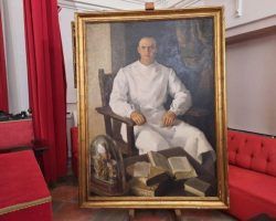El retrato del Dr Andreu, Medalla Nacional de 1945 en la Real Academia de Medicina