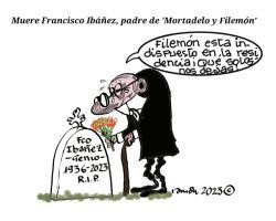Muere Francisco Ibáñez, padre de «Mortadelo y Filemón»La Viñeta de Ramón