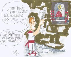Oración a San Fermín en 2023