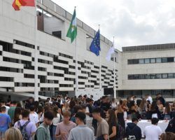 El Centro de Estudios Profesionales CEU inicia el nuevo curso con cerca de 700 alumnosSu director, Juan Ignacio de la Fuente, dio la bienvenida a los estudiantes de nuevo ingreso