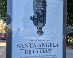 “Calabazas a Halloween”: la campaña de la ACdP en Sevilla que reivindica a santa Ángela de la Cruz frente al terror 