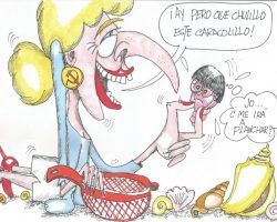 Con tal de estar en la tele…