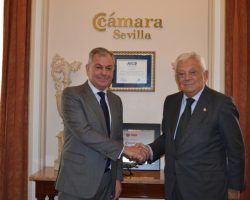 Acuerdo entre el Ayuntamiento y la Cámara de Comercio para conmemorar el centenario de la Exposición de 1929