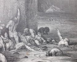 Dante Alighieri y los aduladores