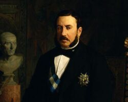 Silverio Franconetti y el ministro SartoriusLa Terraza