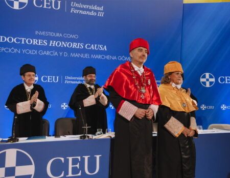 Concha Yoldi y Manuel Marchena, nuevos Doctores Honoris Causa de la Universidad CEU Fernando III 