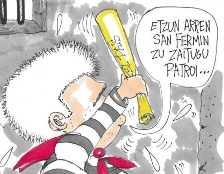 Santos le pide al santo
