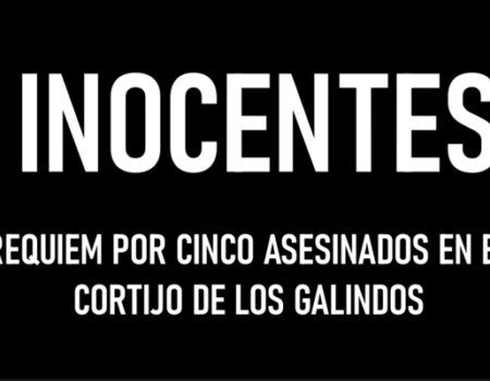 Inocentes, Réquiem por cinco asesinados en el cortijo de los GalindosSe cumplen 50 años del quíntuple crimen cometido en Paradas. Eduardo J. Pastor desgranará en varios artículos aquel drama que dejó marcado al pueblo para siempre