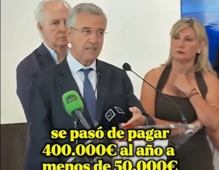Vídeo. El alcalde que no cobra, elimina los coches oficiales, los móviles, las sociedades municipales… y acaba con la deuda del ayuntamiento