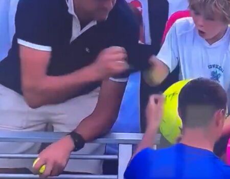Un hombre roba a un niño la gorra que le había regalado Kamil Majchrzak en el US OpenEl tenista ha encontrado al niño a través de su instagram