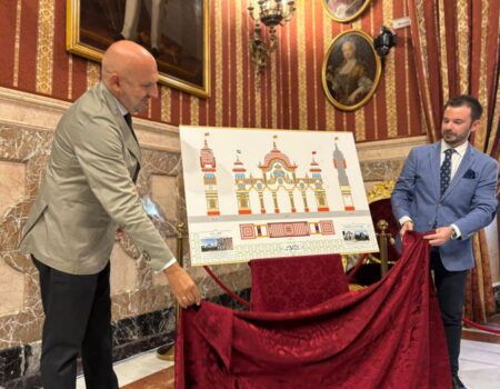 Presentada la portada de la Feria de Abril 2026 de Sevilla