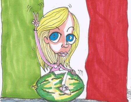 Georgina abre el melón