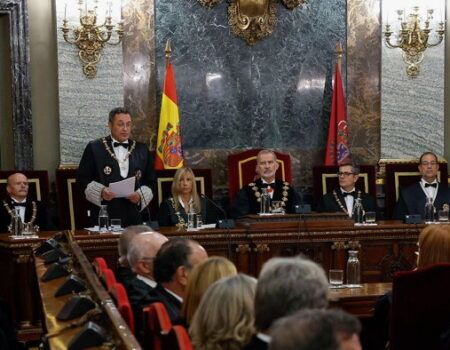 La insólita apertura del Año Judicial