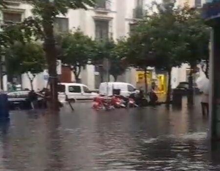 Aviso naranja por lluvias para mañana en las provincias de Huelva, Sevilla y Cádiz