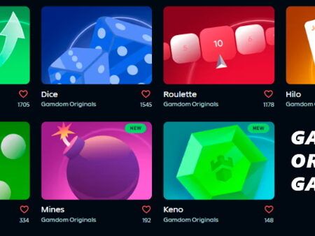 Nuevos juegos originales en Gamdom