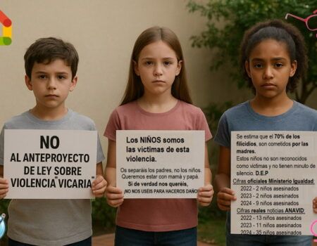 NO al anteproyecto de ley sobre violencia «vicaria»