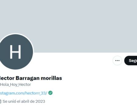 Héctor Barragán, el tuitero con miles de visualizaciones que durante dos años ha publicado únicamente «Hola»
