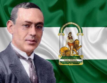 Blas Infante y la bandera andaluza (o Arbonaida)