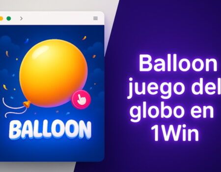 Balloon juego del globo en 1Win para jugadores de Argentina