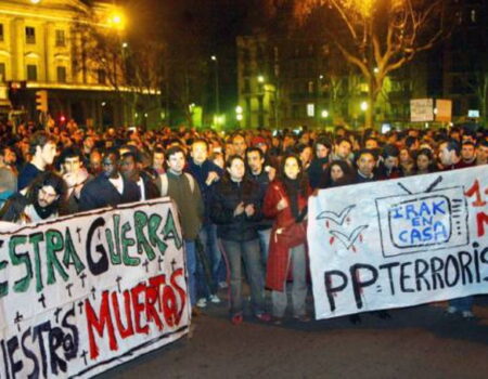 Trenes, infamia y asco