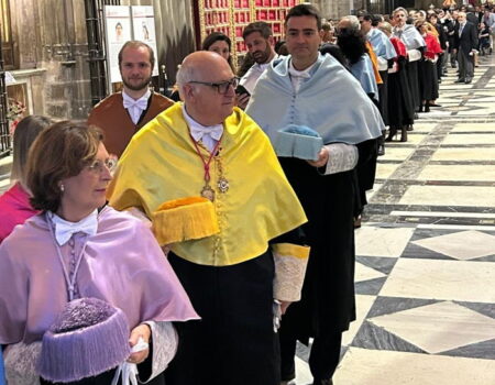 Las Universidades se incorporan al cortejo del Corpus en Sevilla por primera vez en la historia