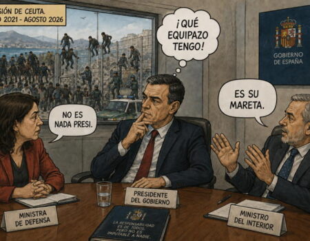 Ceuta, otra vez el Ministerio de la Responsabilidad Ajena